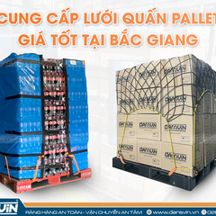 Giải pháp lưới quấn pallet cho kho hàng tại Bắc Giang