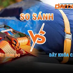 So sánh dây chằng hàng tăng đơ và dây chằng hàng khóa cam