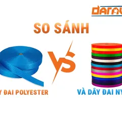 So sánh dây đai polyester và dây đai nylon