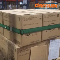 So sánh hiệu quả giữa màng PE quấn pallet và dây đai ràng pallet