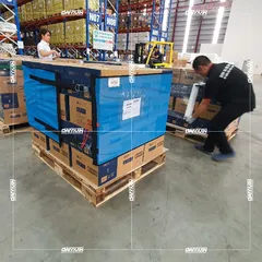 TEST LƯỚI QUẤN PALLET DARAVIN TẠI KHO HÀNG 2,17 HA VÂN HỒ LOGISTICS