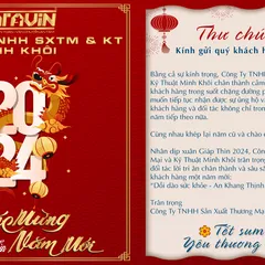 DARAVIN Gửi lời chúc Tết Nguyên đán Giáp Thìn