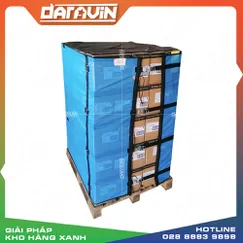 Lưới Quấn Pallet Tái Sử Dụng Có Vải Trùm