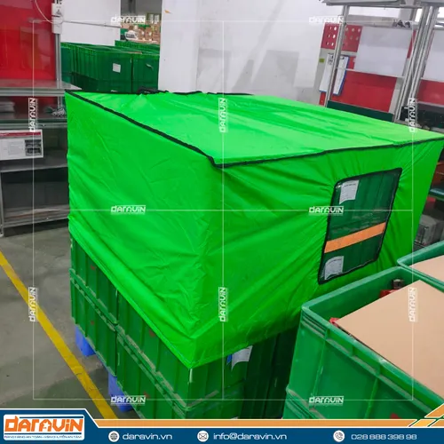 Vải Quấn Pallet Có Khóa Xiết