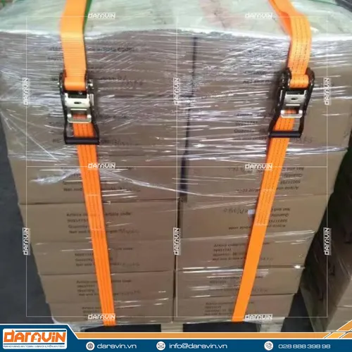 Dây Chằng Hàng Pallet Khóa Tăng Đơ