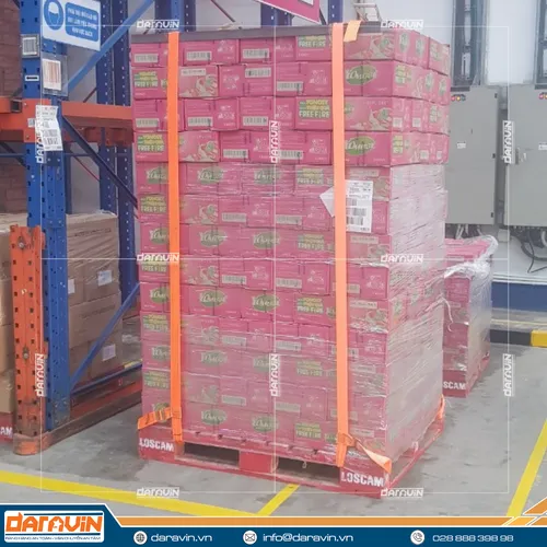 Dây Chằng Hàng Pallet Khóa Tăng Đơ