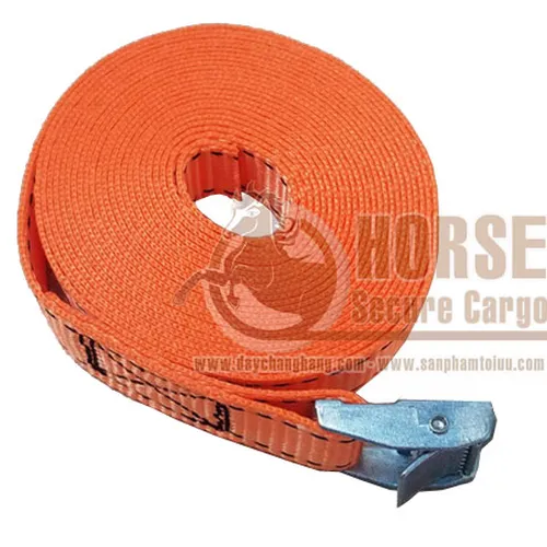 Dây chằng hàng khóa cam bản 35x5m cam không móc