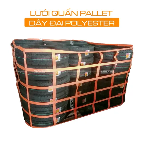 Lưới Quấn Pallet Tái Sử Dụng Dây Đai Polyester