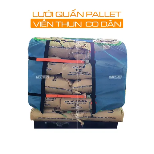 Lưới Quấn Pallet Tái Sử Dụng Có Viền Thun Co Dãn