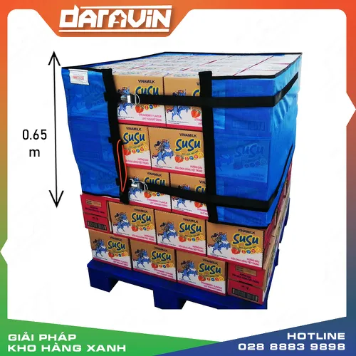 Lưới Quấn Pallet Tái Sử Dụng 0.65m