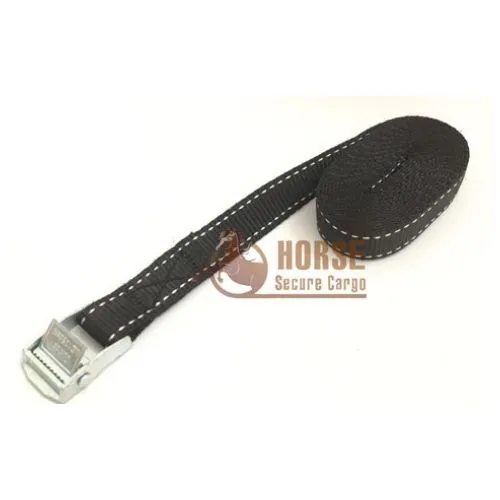 Dây chằng hàng khóa cam bản 35x6 đen không móc