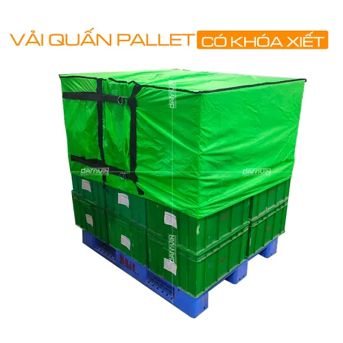 Vải Quấn Pallet Có Khóa Xiết