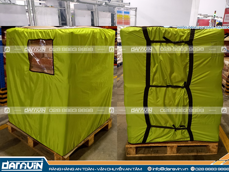 Các nhóm ngành hàng nên sử dụng vải trùm pallet Các nhóm ngành hàng nên sử dụng vải trùm pallet