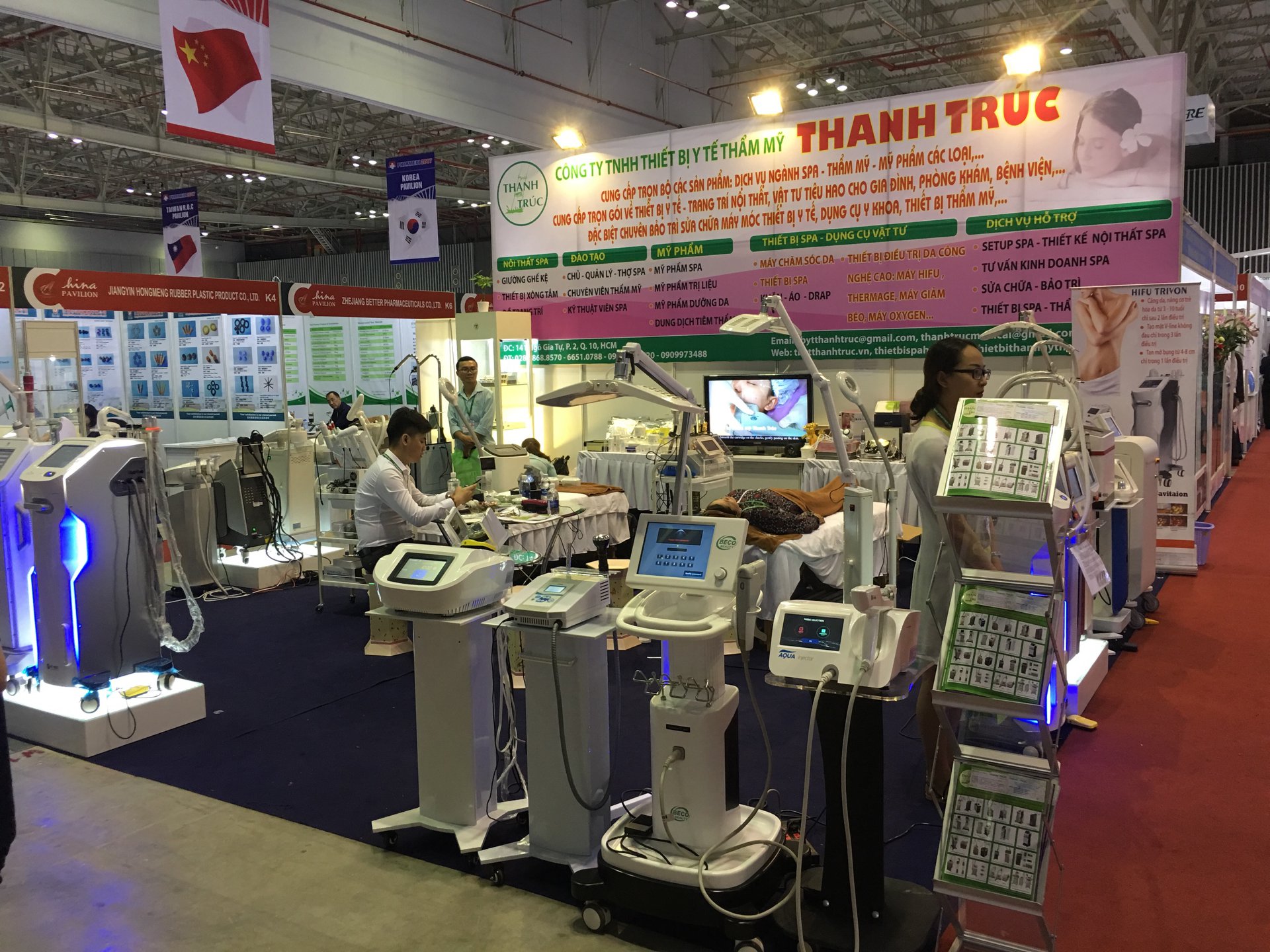 thiết bị thẩm mỹ