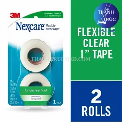Băng cuộn y tế trong suốt Nexcare 771-2PK