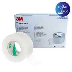 Băng keo trong y tế 3M Transpore 1527-1
