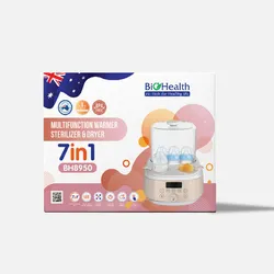 Máy hâm sữa tiệt trùng đa năng 7 trong 1 BioHealth BH8950
