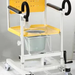 Xe lăn nâng hạ hỗ trợ đi tolet tắm rửa cho người già bệnh nhân và người khuyết tật TJM-KD03