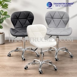 Ghế xoay tựa lưng kim cương 