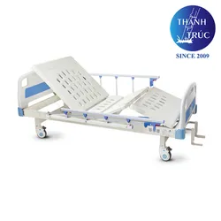 Giường bệnh nhân cao cấp 2 tay quay G02
