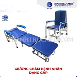 Giường chăm bệnh nhân dạng gấp PXG