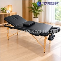Giường vali chân gỗ nâng đầu rộng 70cm gấp gọn