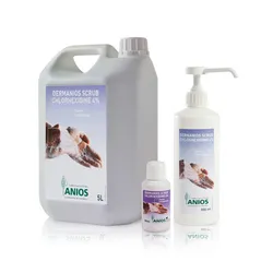 Dung dịch dùng trong rửa tay phẫu thuật Dermanios Scrub Chlorhexidine 4%