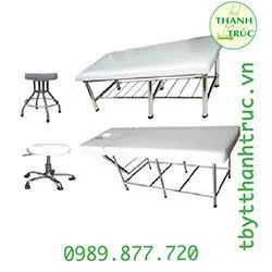Giường Ghế Masage Sắt - Inox