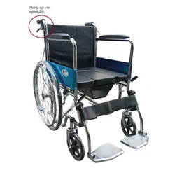 Xe lăn bô vuông có thắng Lucass X-89