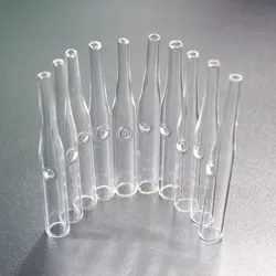 Combo 10 ống hút mụn thủy tinh