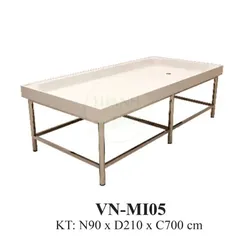 GIƯỜNG MASSAGE INOX VN-MI05