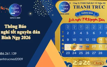 Thông báo lịch nghỉ tết nguyên đán 2026