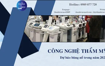 7 công nghệ thẩm mỹ dự báo “bùng nổ” trong năm 2025 – spa cần biết (P2)