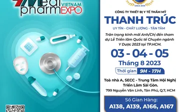 Triển lãm quốc tế Y dược Vietnam Medipharm Expo HCM 2023