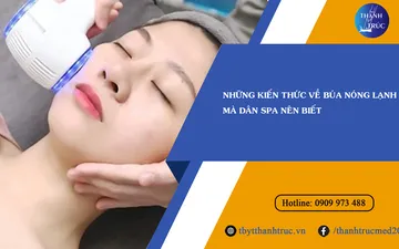 Những kiến thức về búa nóng lạnh mà dân spa nên biết