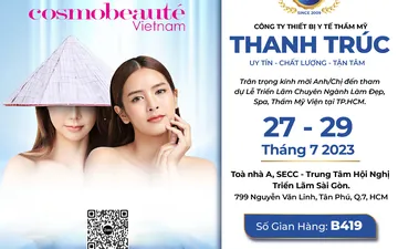 VietBeauty & Cosmobeauté VietNam 2023 - Triển lãm thương mại hàng đầu chuyên ngành làm đẹp tại Việt Nam