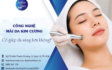 Công nghệ mài da kim cương có giúp da sáng hơn không?