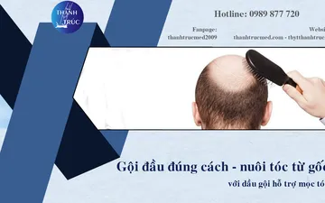 Gội đầu đúng cách – nuôi tóc từ gốc với dầu gội hỗ trợ mọc tóc