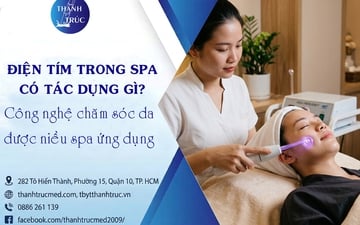Điện tím trong spa có tác dụng gì? Công nghệ chăm sóc da được nhiều spa ứng dụng