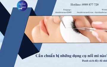 Cần Chuẩn Bị Những Dụng Cụ Nối Mi Nào? Danh Sách Đầy Đủ Nhất