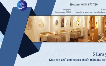 5 Lưu Ý Khi Chọn Ghế Spa, Giường Spa Chuẩn Thẩm Mỹ Viện