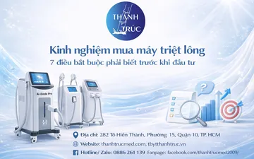 Kinh nghiệm mua máy triệt lông, 7 điều bắt buộc phải biết trước khi đầu tư