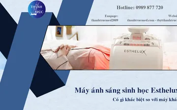 Máy Ánh Sáng Sinh Học Esthelux Có Gì Khác Biệt So Với Các Máy Khác