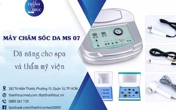Máy chăm sóc da MS 07 đa năng cho spa và thẩm mỹ viện