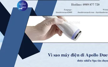 Vì sao máy điện di Apollo Duet được nhiều spa tin chọn?