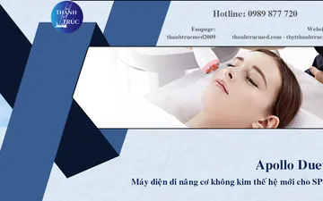 Apollo Duet – Máy điện di nâng cơ không kim thế hệ mới cho Spa