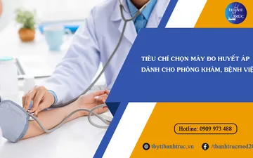 Tiêu chí chọn máy đo huyết áp cho phòng khám