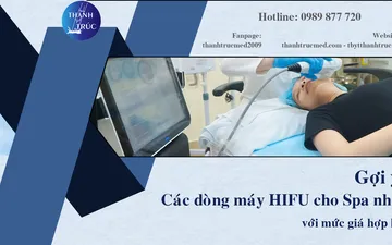 Gợi ý các dòng máy HIFU cho spa nhỏ với mức giá hợp lý