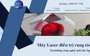 Máy Laser điều trị rụng tóc – Xu hướng công nghệ mới cho spa
