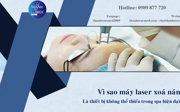 Vì sao máy laser xóa nám là thiết bị không thể thiếu trong spa hiện đại?